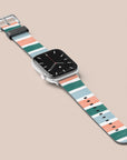 Coral Tides Apple Watch Band