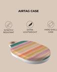 Layered Sunset AirTag Holder