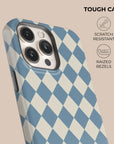 Argyle Mist Phone Case — angle view