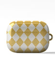 Argyle Mustard AirPods Case