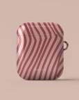Chevron Wine AirPods Case — view 3