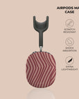 Chevron Wine AirPods Max Case — view 4