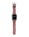 Chevron Wine Apple Watch Band