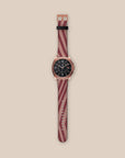 Chevron Wine Galaxy Watch Band — view 3