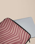 Chevron Wine Laptop Sleeve — view 4