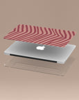 Chevron Wine MacBook Case — view 5