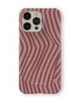 Chevron Wine Phone Case — front view