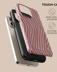 Chevron Wine Phone Case — front view
