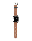 Crosshatch Terracotta Apple Watch Band