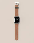 Crosshatch Terracotta Apple Watch Band — view 2