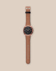 Crosshatch Terracotta Galaxy Watch Band — view 3