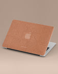 Crosshatch Terracotta MacBook Case — view 4