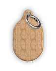 Fern Mustard AirTag Holder