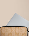 Fern Mustard Laptop Sleeve — view 3