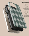 Harlequin Forest Phone Case — front view