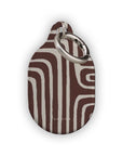 Labyrinth Burgundy AirTag Holder