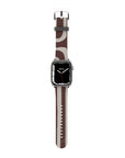 Labyrinth Burgundy Apple Watch Band