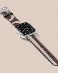 Labyrinth Burgundy Apple Watch Band — view 3
