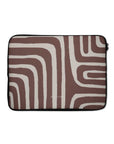 Labyrinth Burgundy Laptop Sleeve