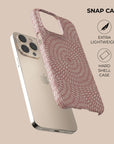 Sunburst Rose Phone Case — back view