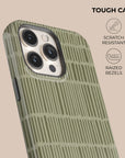 Tally Sage Phone Case — angle view