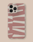 Torn Rose Phone Case — angle view