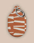 Torn Rust AirTag Holder — view 2