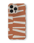 Torn Rust Phone Case — front view