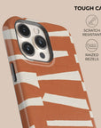 Torn Rust Phone Case — angle view