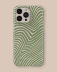 Wave Sage Phone Case — angle view