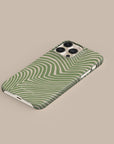 Wave Sage Phone Case — side profile