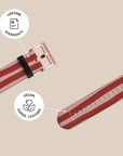 Wonky Blush Galaxy Watch Band — view 4