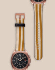 Wonky Mustard Galaxy Watch Band — view 2
