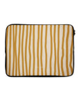 Wonky Mustard Laptop Sleeve