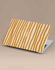Wonky Mustard MacBook Case — view 4