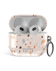 Pink Terrazzo Wonderland AirPods Case