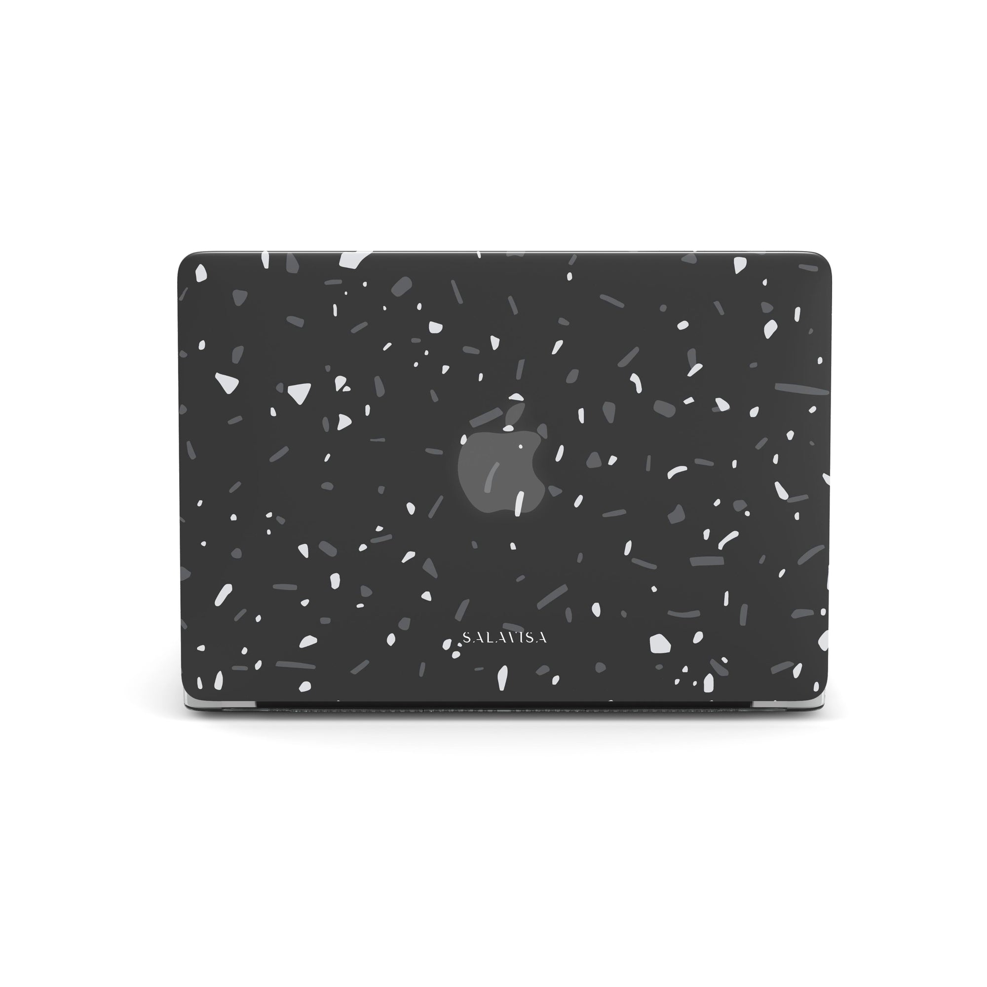 Black Terrazzo MacBook Case MacBook Cases - SALAVISA