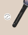 Black Terrazzo Galaxy Watch Band Samsung Galaxy Watch Band - SALAVISA