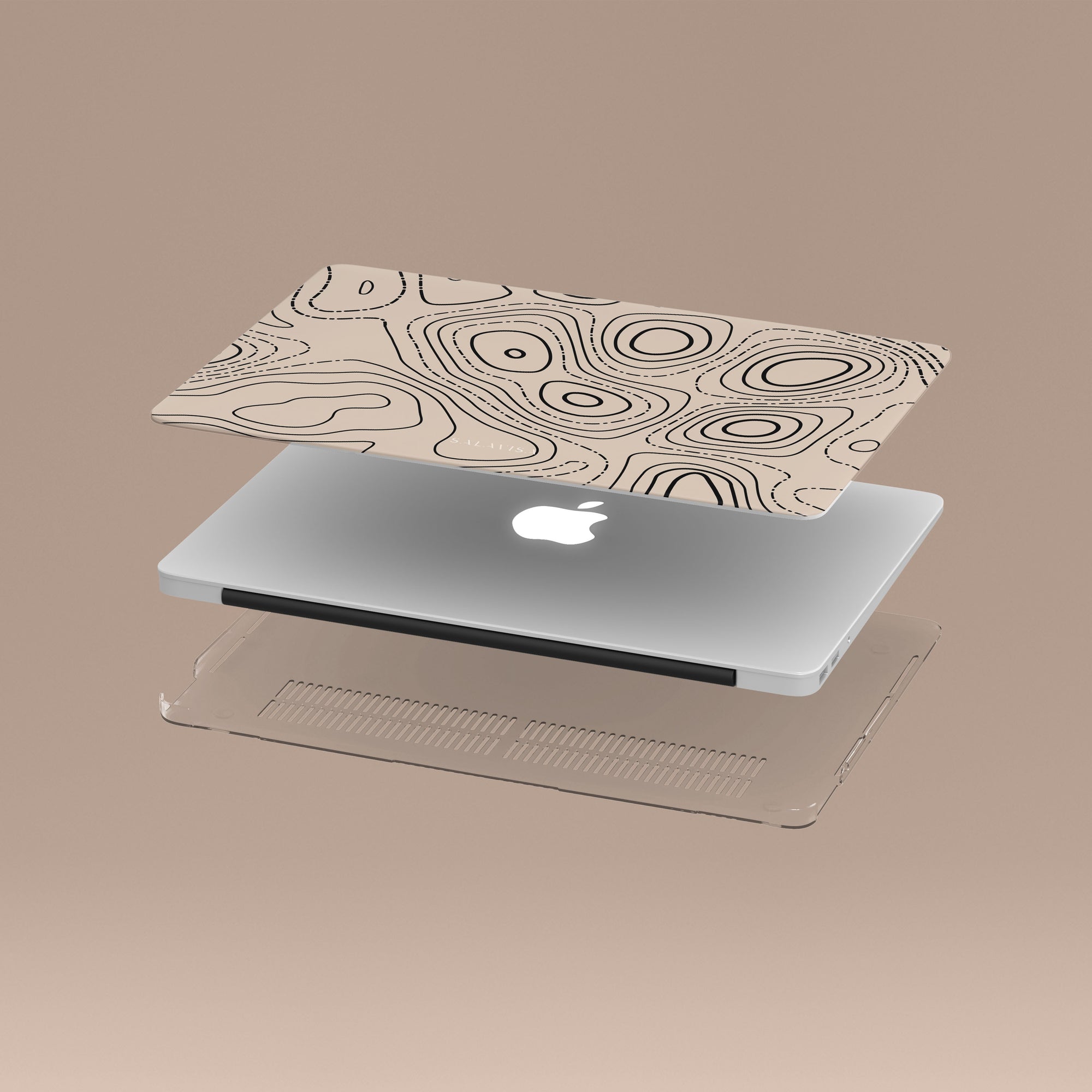 Beige Terrain MacBook Case MacBook Cases - SALAVISA