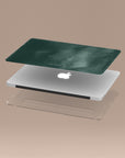 Forest Green Watercolor MacBook Case MacBook Cases - SALAVISA