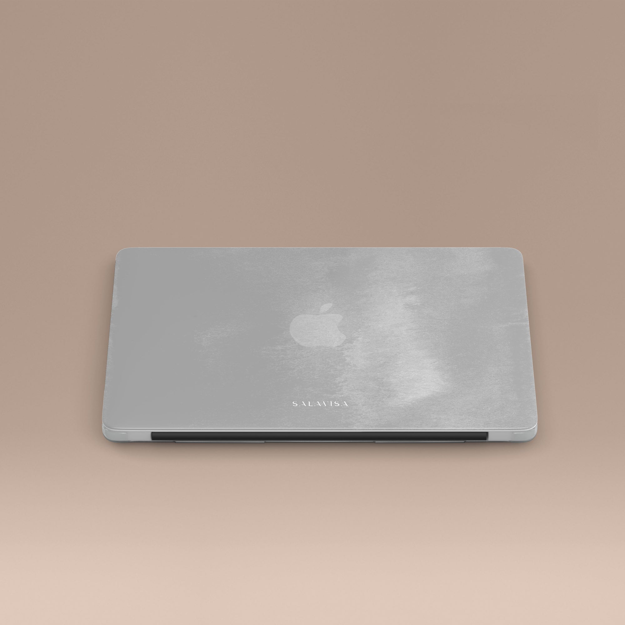Light Grey Watercolor MacBook Case MacBook Cases - SALAVISA