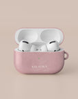 Rose Pink Watercolor AirPods Case