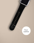 Black Clay Watch Srap Apple Watch Bands - SALAVISA