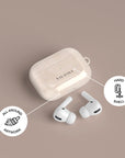 Rose Beige Clay AirPods Case