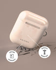 Rose Beige Clay AirPods Case