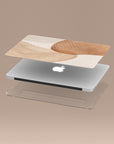 Beige Aesthetic MacBook Case MacBook Cases - SALAVISA