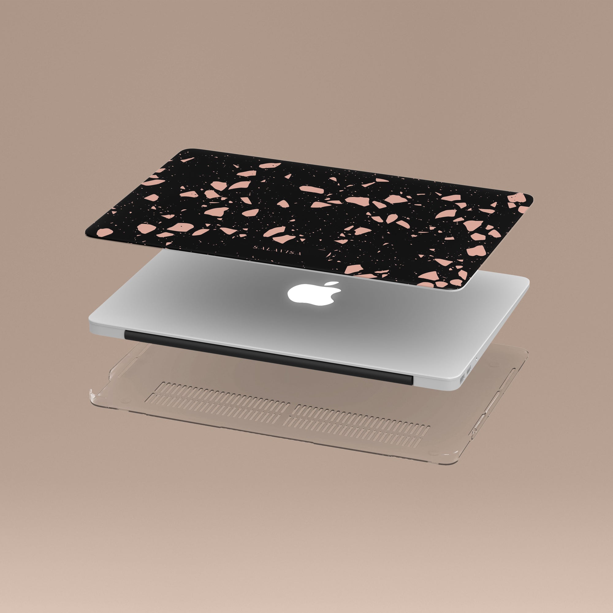 Peach Terrazzo MacBook Case MacBook Cases - SALAVISA