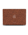 Orange Polka Dots MacBook Case MacBook Cases - SALAVISA