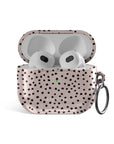 Rose Pink Polka Dots AirPods Case