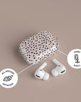 Rose Pink Polka Dots AirPods Case